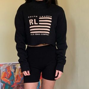 Polo Ralph Lauren cropped sweater